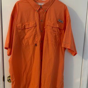 Mens Columbia PFG 4x Orange